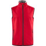 Softshell Trial Vest - Heren - Zwart - 94% Polyester 6% Elasthaan