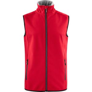 Softshell Trial Vest - Heren - Zwart - 94% Polyester 6% Elasthaan