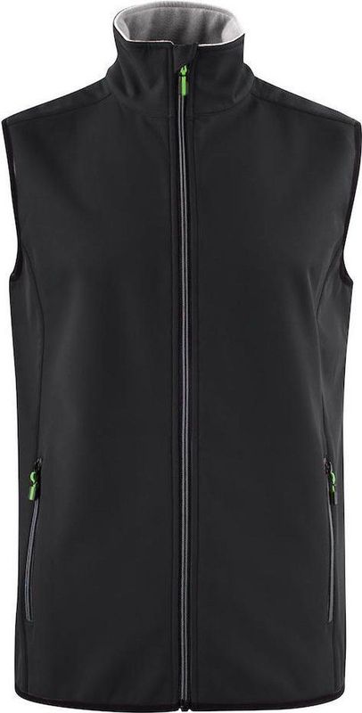Trial - Softshell Vest - Zwart - Polyester/Elasthaan