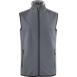 Printer Softshell Bodywarmer Vest Trial Man 2261059 Staalgrijs - Maat S