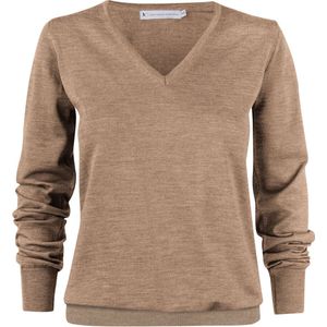 Fijngebreide Sweater - V-hals - Baruffa Merino Wol - 100% Wol