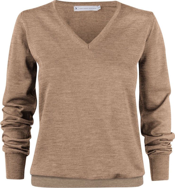 Fijngebreide Sweater - V-hals - Baruffa Merino Wol - 100% Wol