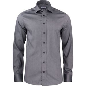 J.Harvest & Frost Green Bow 01 Overhemd - Grey - Twill