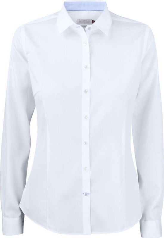 J.Harvest & Frost HEMD - White - 100% Katoen