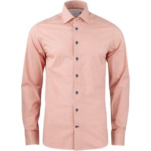 J.Harvest & Frost HEMD PURPLE BOW 141 REGULAR FIT 2914101 - orange check - L