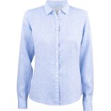 J.Harvest & Frost HEMD INDIGO BOW 33 WOMAN 2903303 - Hemelsblauw - 4XL