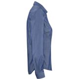 Redbow - Line-Shirt - Indigo - Non-Iron Twill - Lange Mouwen