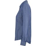 Redbow - Line-Shirt - Indigo - Non-Iron Twill - Lange Mouwen