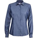 Redbow - Line-Shirt - Indigo - Non-Iron Twill - Lange Mouwen