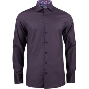 J. Harvest & Frost Hemd Purple Bow 142 Regular Fit