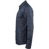 Overhemd - Paisley - Heldere Popeline - Normale Pasvorm