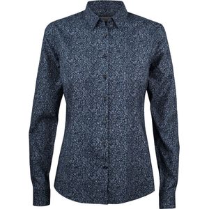 J. Harvest & Frost - Indigo Bow - Overhemd - Indigo - Popeline