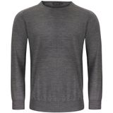 J.Harvest & Frost - Gebreide Sweater - Zwart - 70% Merino Wol - 30% Pima Katoen