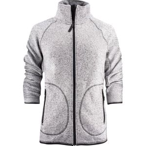 James Harvest Sportswear - Rich Hill - Fleece Vest - Dames - Zwaar en Warm Gebreid Materiaal - Modern Mélange Effect