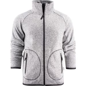 James Harvest - Fleece Vest RICH HILL - Grijs Mêlee - 100% Polyester