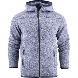 James Harvest FLEECE VEST RICHMOND 2132017 - marine mêlée - L