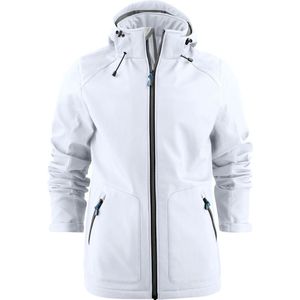Printer Softshell Jas Karting - Wit - Maat M