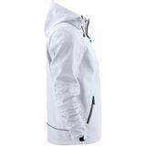 Printer - Heren Softshell Jack - Met Afneembare Capuchon - Waterdicht - Zwart