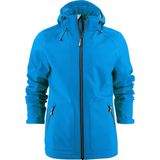 Printer - Heren Softshell Jack - Met Afneembare Capuchon - Waterdicht - Zwart