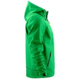 Printer - Heren Softshell Jack - Met Afneembare Capuchon - Waterdicht - Zwart