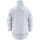 Printer - Heren Softshell Jack - Met Afneembare Capuchon - Waterdicht - Zwart