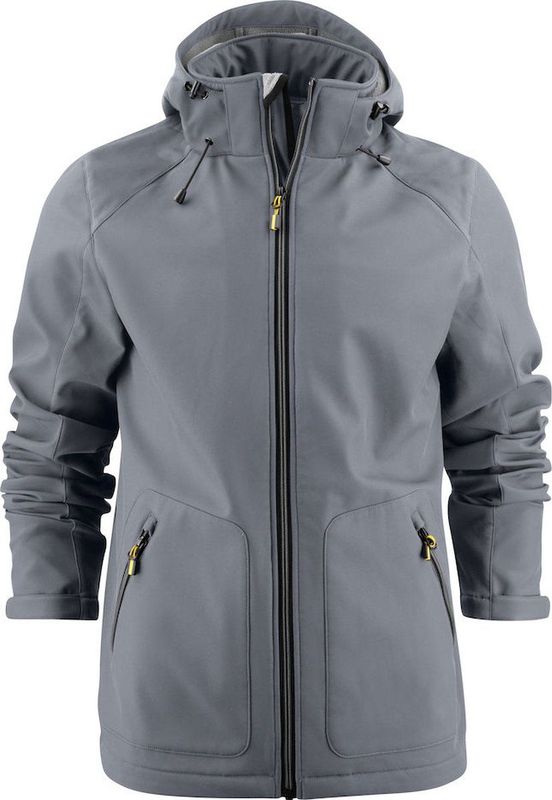 Heren - Softshell Jack - Zwart - Polyester/Elasthaan - Waterdicht en Ademend
