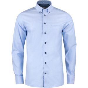 J.Harvest & Frost - HEMD - Hemelsblauw - Regular Fit - 2912101