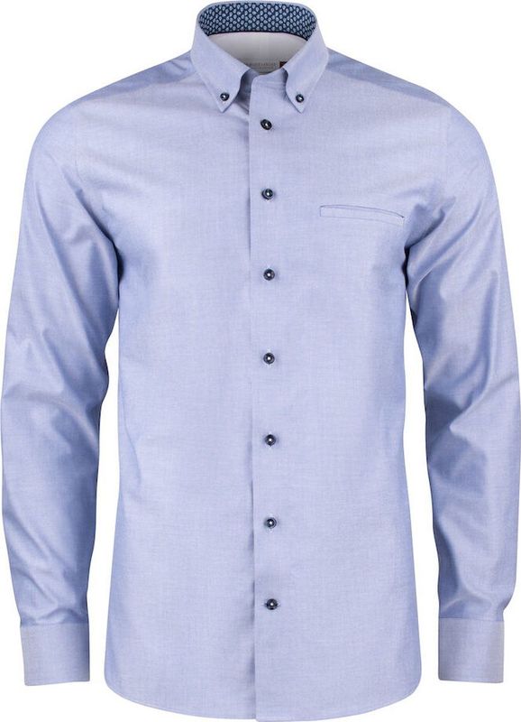 J.Harvest & Frost HEMD RED BOW 121 REGULAR FIT 2912101 - Blauw - 4XL