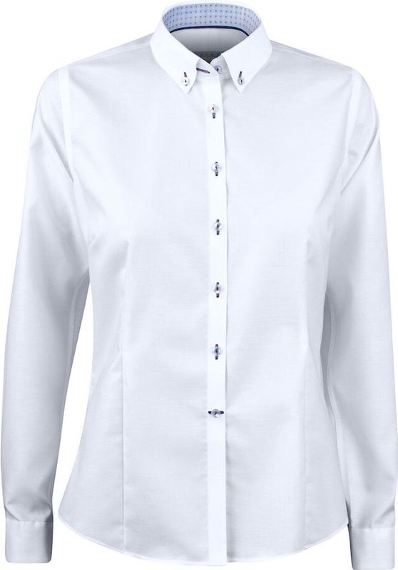 J.Harvest & Frost - HEMD RED BOW 121 WOMAN 2912103 - Wit