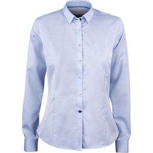 J.Harvest & Frost - Red Bow 122 - Hemelsblauw - Hemd - Dames