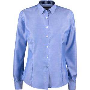 J.Harvest & Frost - Red Bow 122 - Hemd - Blauw - 100% Katoen