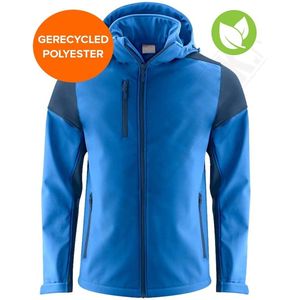 Printer - Softshell Prime - Heren - Kobalt/Marine - Bicolor Softshell Jas