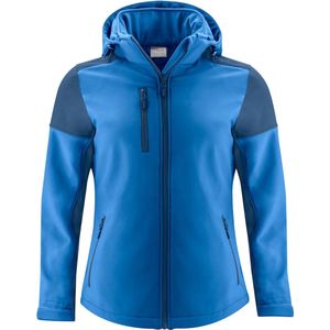 Printer - Softshell Prime Lady - Dames - Kobalt/Marine - Bicolor Softshell Jas