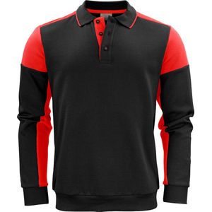 Printer PRIME POLOSWEATER PRIME 2262060 - Zwart/Rood