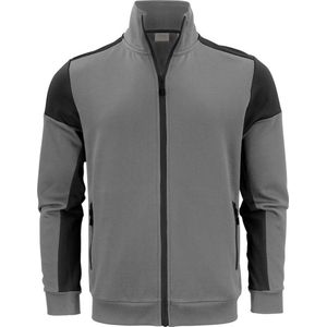 Printer - Sweatvest Prime - Heren - Staalgrijs/Zwart - Bicolor Sweatvest