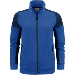 Printer - Sweatvest Prime Lady - Dames - Kobalt/Marine - 50% Organisch Katoen, 50% Gerecycleerd Polyester