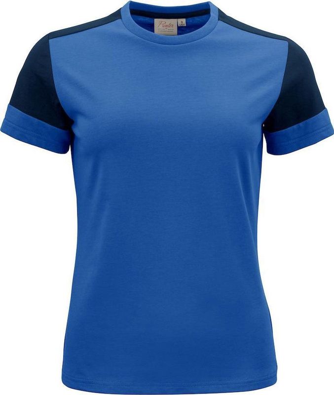 Printer Prime T-Shirt Dames Kobalt Marine