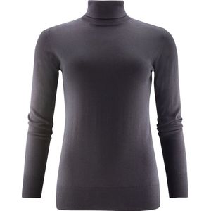 James Harvest SWEATER ASHLAND TURTLE WOMAN 2122510 - Zwart
