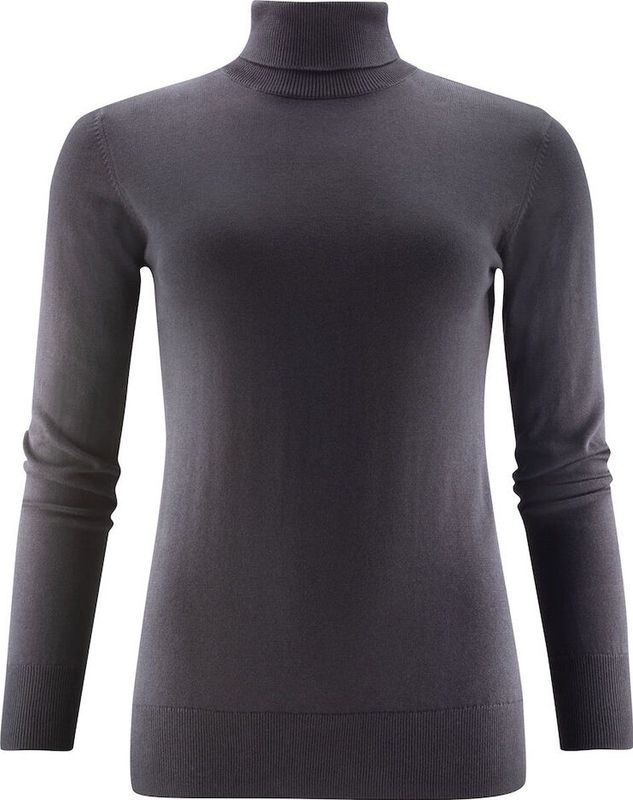 James Harvest SWEATER ASHLAND TURTLE WOMAN 2122510 - Zwart