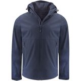 James Harvest - Lodgetown - Softshell Jas - Zwart - Heren