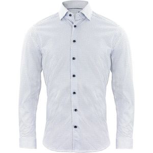 J.Harvest & Frost - Indigo Bow 131 - Hemd - Hemelsblauw - Regular Fit