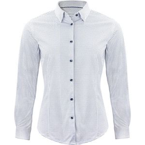 J.Harvest & Frost - Indigo Bow 131 - Hemd - Hemelsblauw - Dames