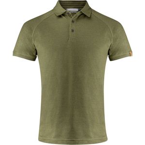 Brookings - Modern Poloshirt - Blauw - Katoen/Gerecycled Polyester/Elastaan