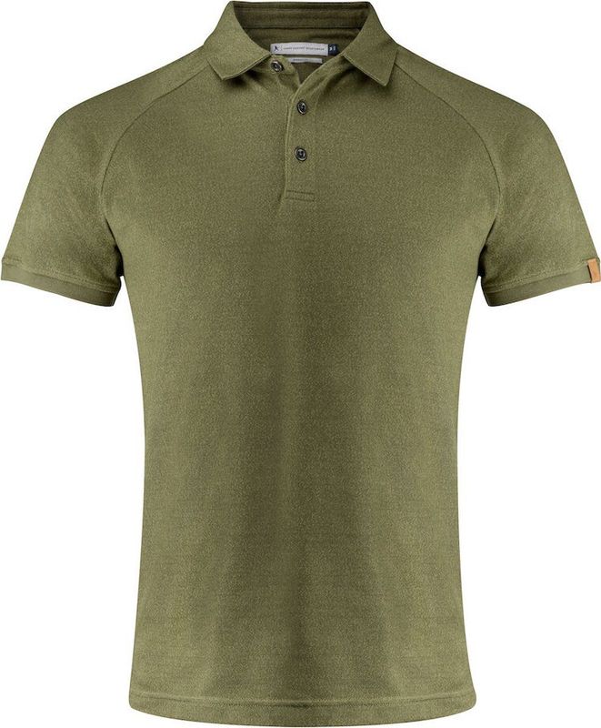 Brookings - Modern Poloshirt - Blauw - Katoen/Gerecycled Polyester/Elastaan