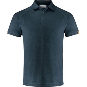 James Harvest Sportswear - Polo Brookings - Katoen/Gerecycled Polyester - Blauw