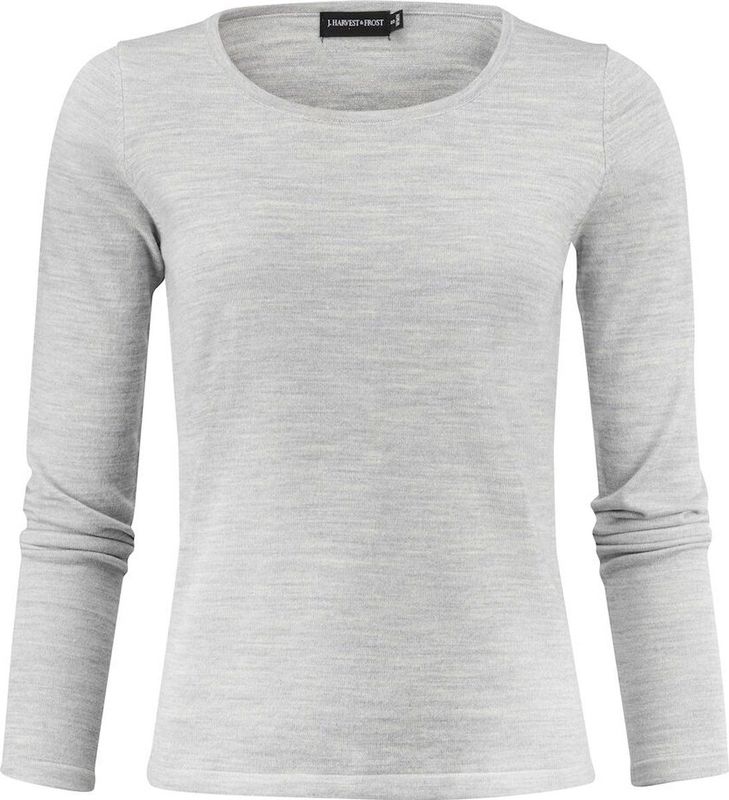 J.Harvest & Frost Merino U Woman 2930203 - Lichtgrijs mélée - XS