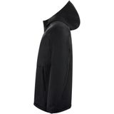 Winterjas - Gebonden Fleece - Waterdicht - Zwart - Gerecycled Polyester