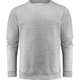 James Harvest - Alder Heights - Sweater - Grijs Mêlée - Katoen