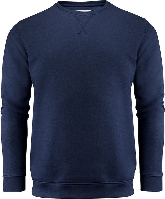 James Harvest - SWEATER ALDER HEIGHTS - Marine - Katoen