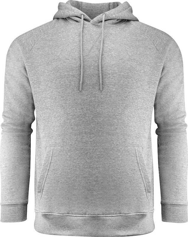 James Harvest Sportswear - Hoodie Hardin Heights - Grijs Mêlée - Kangoeroezak